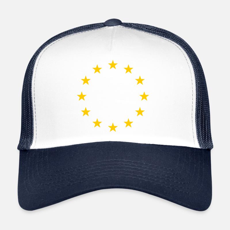 Étoiles de l’Union européenne, Drapeau européen, Drapeau de l’UE Casquette trucker 