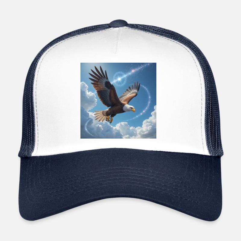 Power Animal Eagle Magestic Trucker Cap