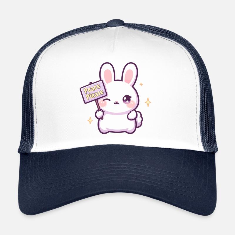 Paix s’il vous plaît Casquette trucker 