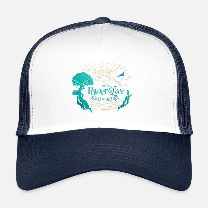Dieu ne nous a pas donné un de crainte Casquette trucker 