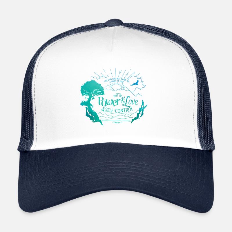 Dieu ne nous a pas donné un de crainte Casquette trucker 