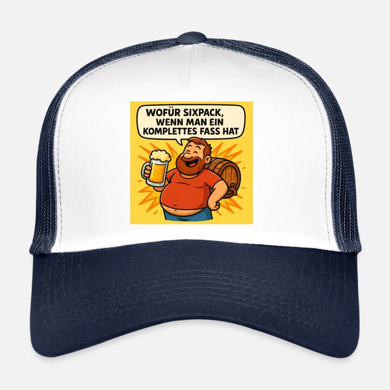 Pack de six ou baril Casquette trucker 