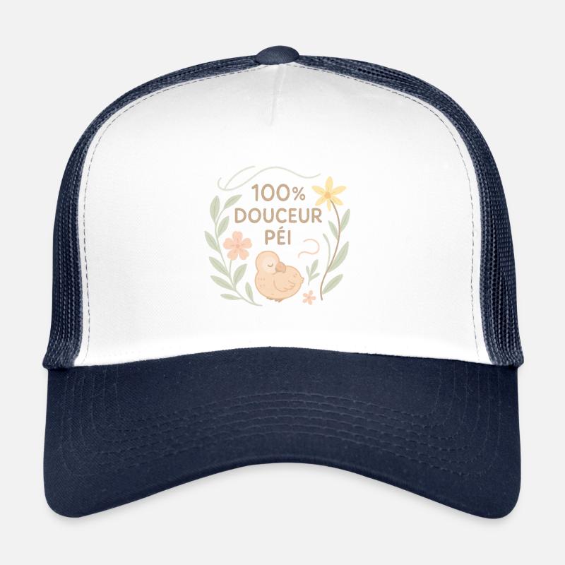 " 100% douceur péï " bébé et accessoires Casquette trucker 