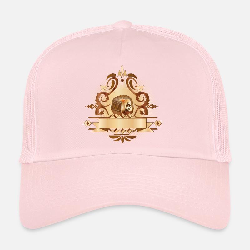 Motif de gâteau marbré décoré d’ornements Casquette trucker 