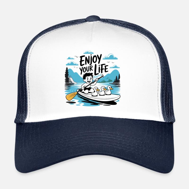 Enjoy Your Life - Flappach SUP-Spaß Trucker Cap