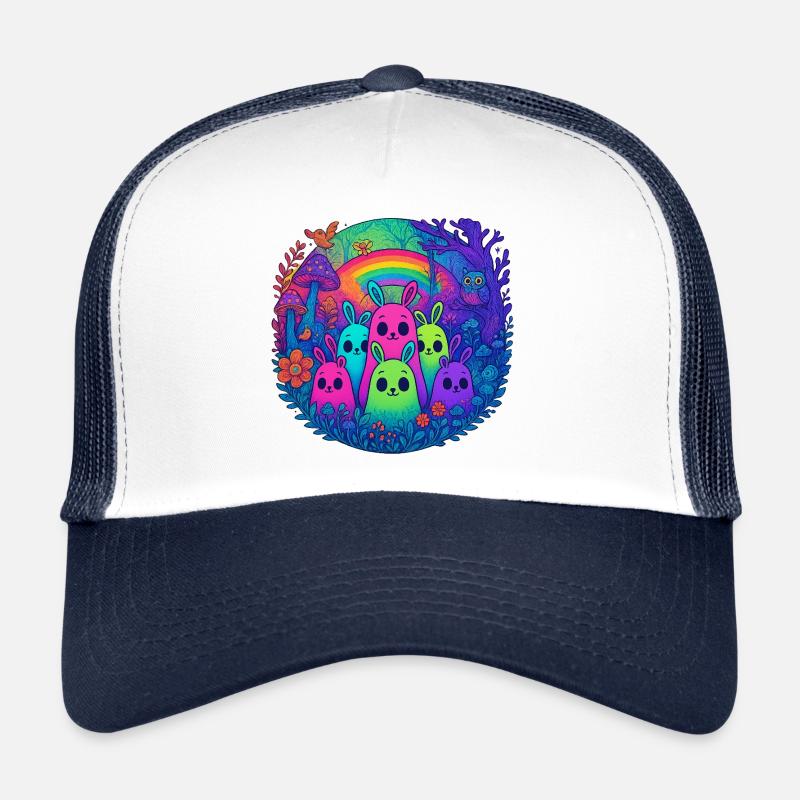 Amis du monstre néon Casquette trucker 