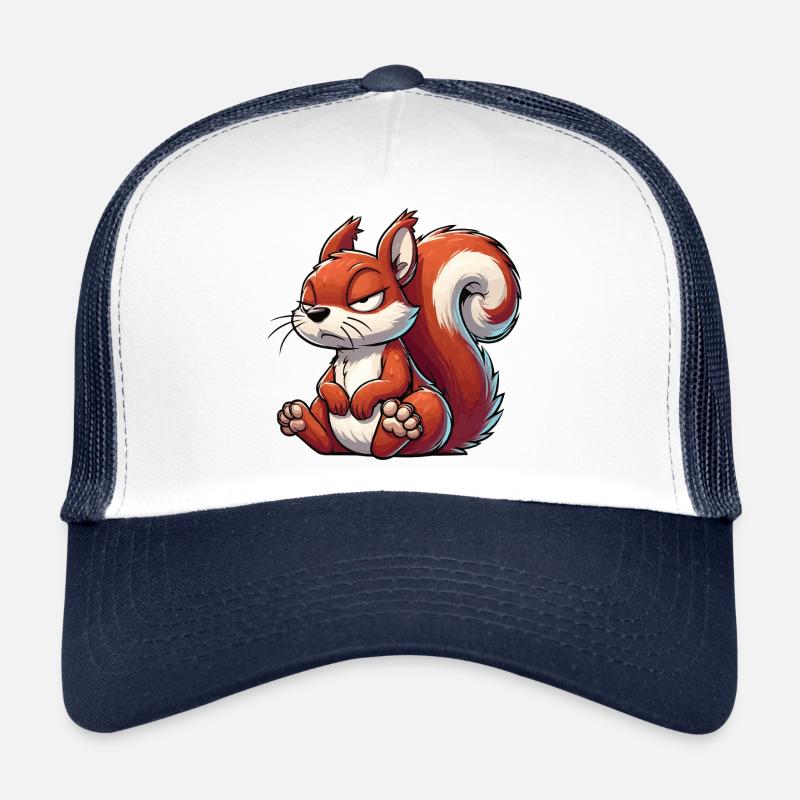Squirrel Squirrel Squirrel Lover Rodent Trucker Cap