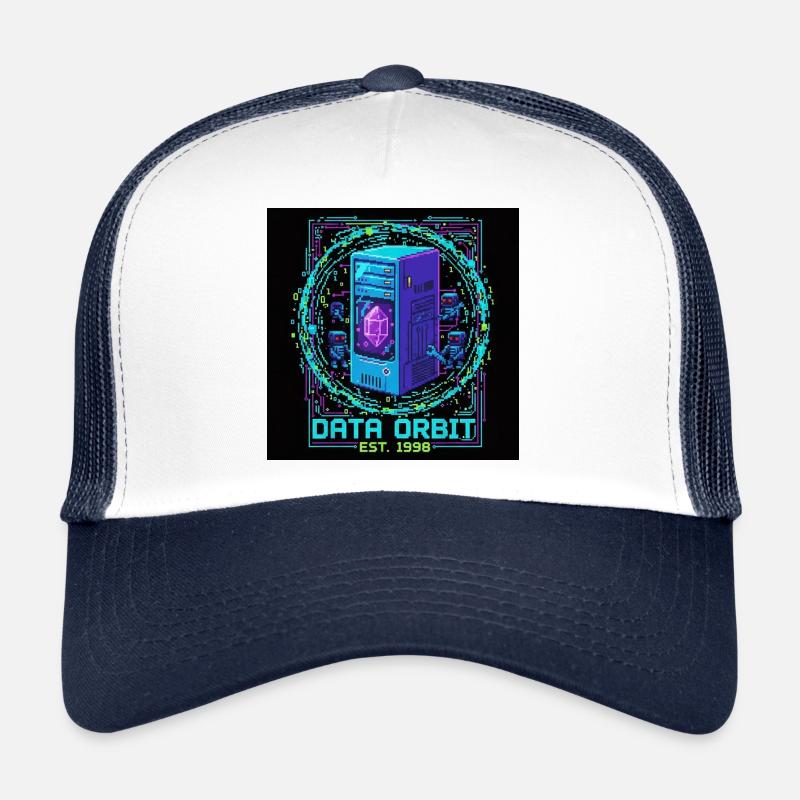 Ordinateur Data Orbit Neon Casquette trucker 