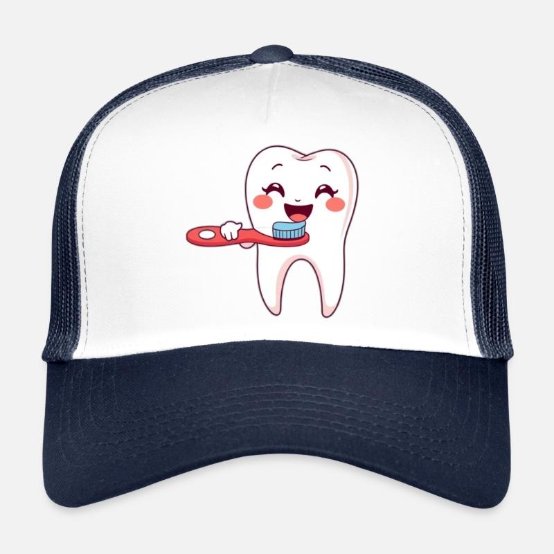 Tooth, Teeth, Dentist Trucker Cap