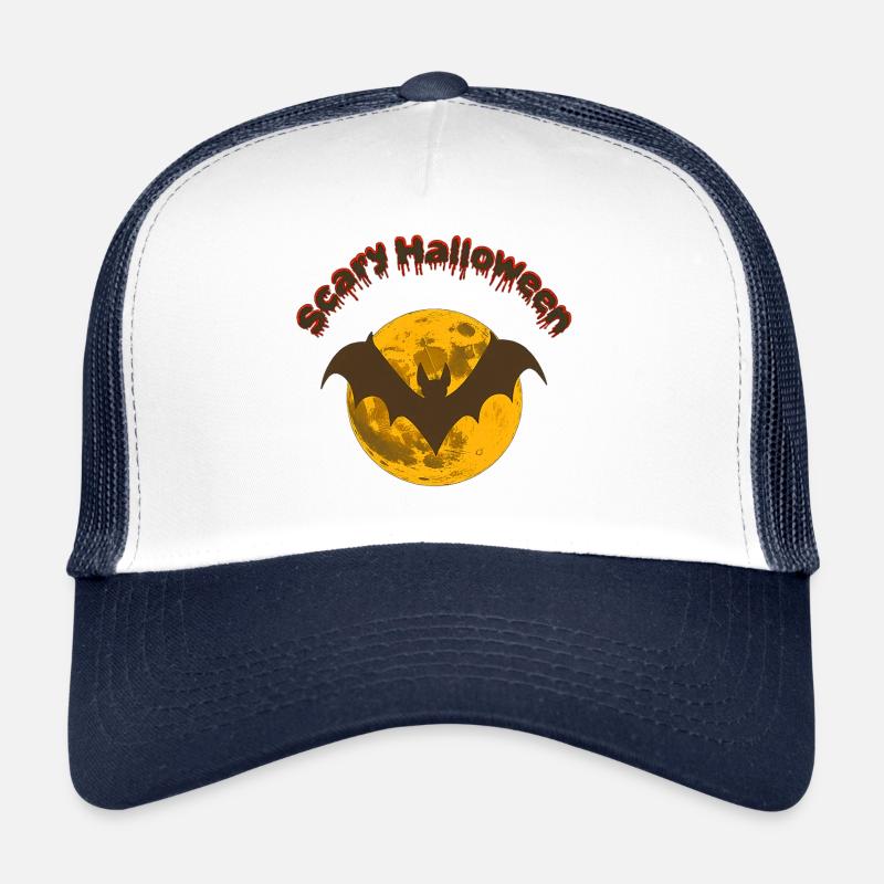Dictons d’Halloween, chauves-souris Casquette trucker 