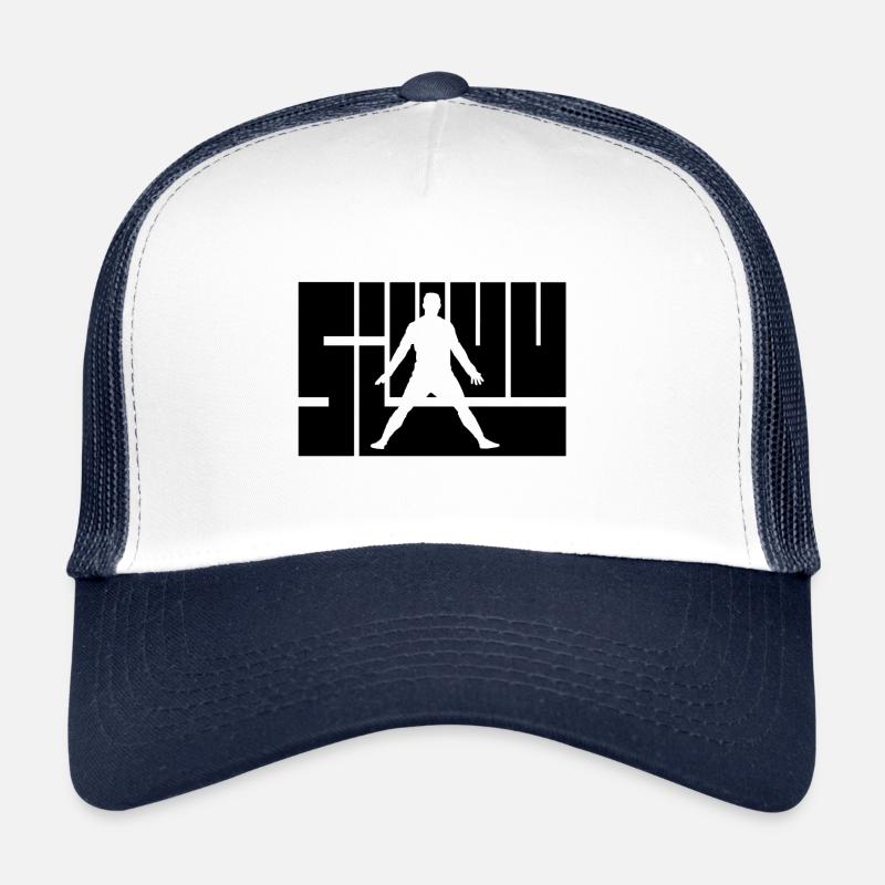 Siuuu - Trucker Cap - Weiß/Navy