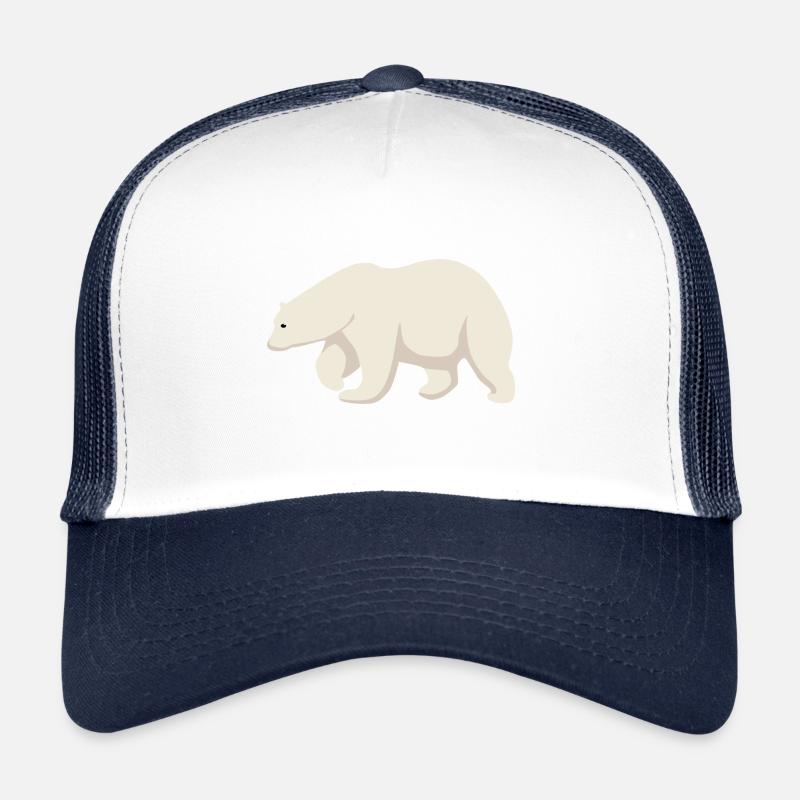 polar bear Trucker Cap