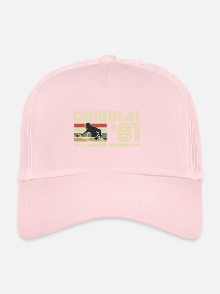 1981 - Trucker Cap - pale pink - Front