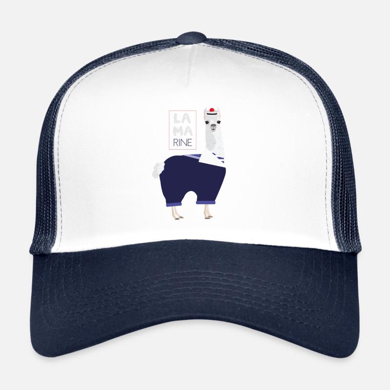 Lama rine Casquette trucker 