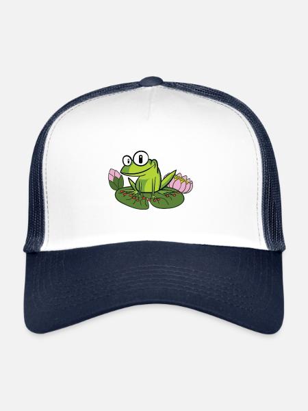 Crazy Frog - Trucker Cap - white/navy - Front