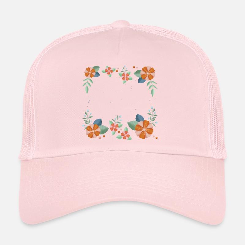 Des fleurs Casquette trucker 