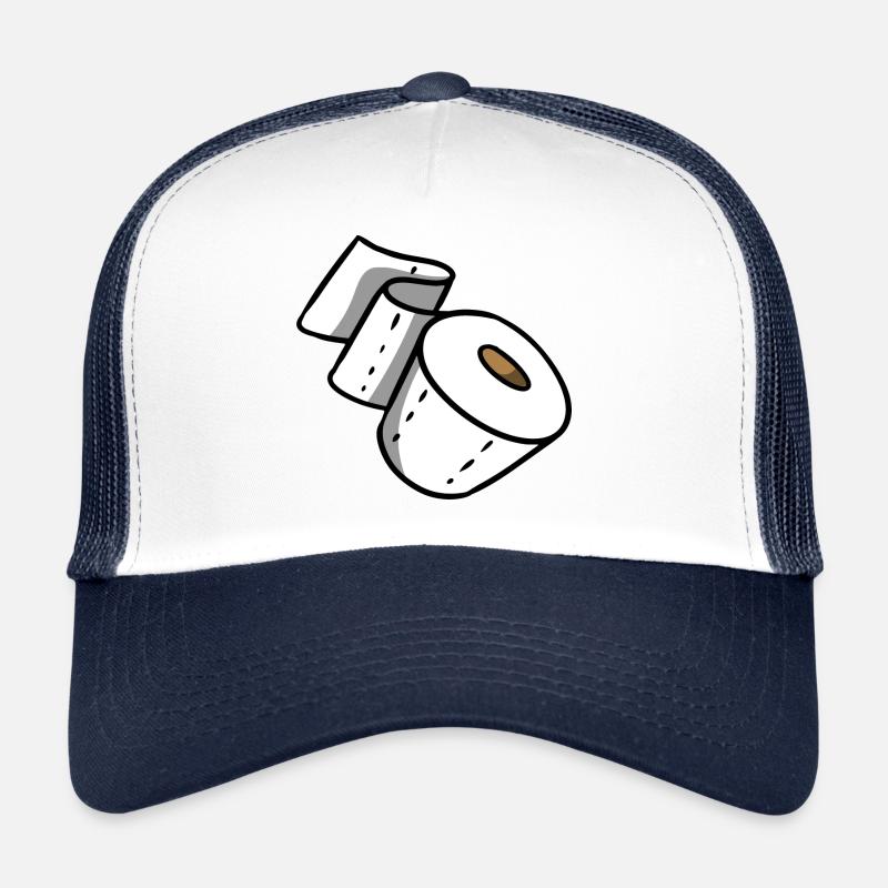 Papier toilette Casquette trucker 