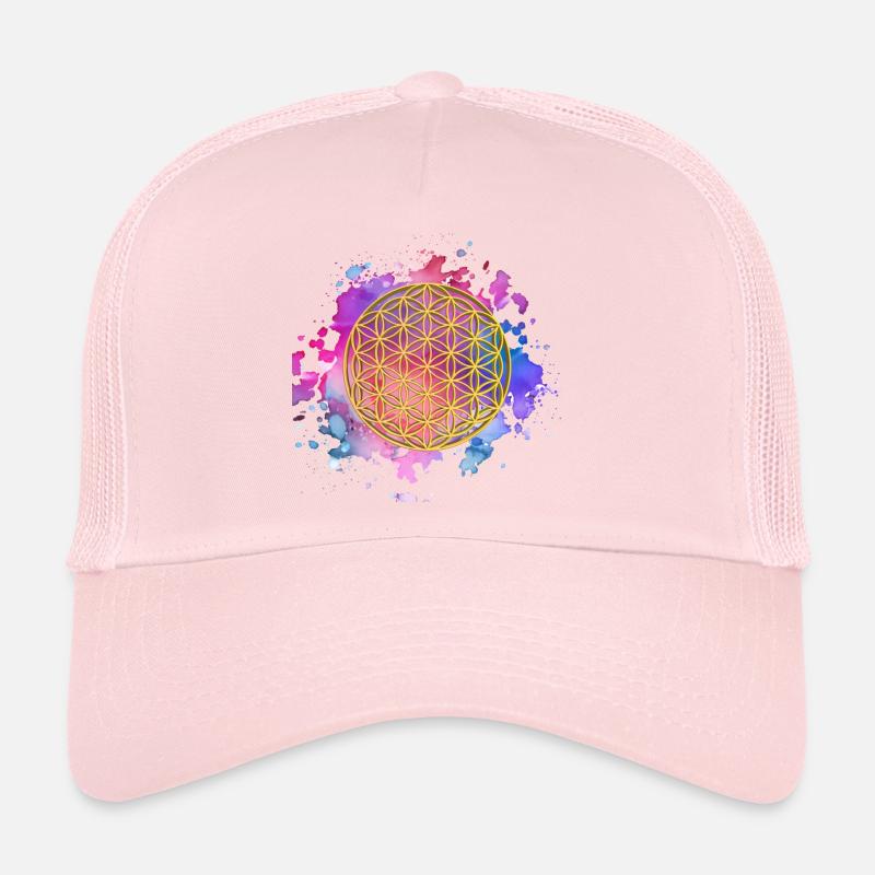 La Fleur de Vie Casquette trucker 