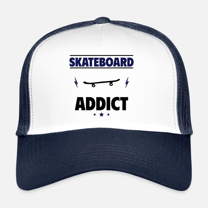 Skateboard-Süchtig Trucker Cap