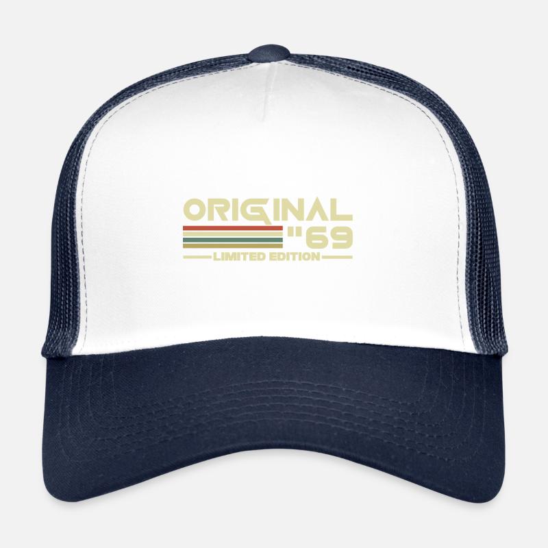 1969 - Trucker Cap - Weiß/Navy