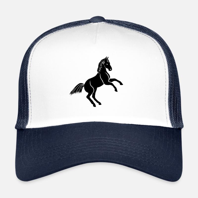 Pferd steigend Trucker Cap