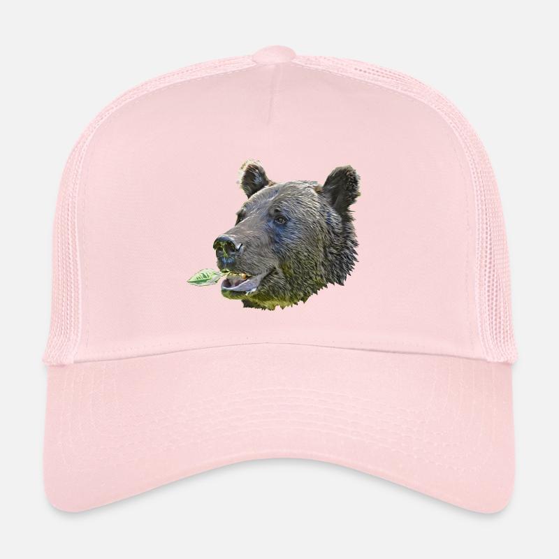 Couleur de la feuille de tête PEDRO Casquette trucker 