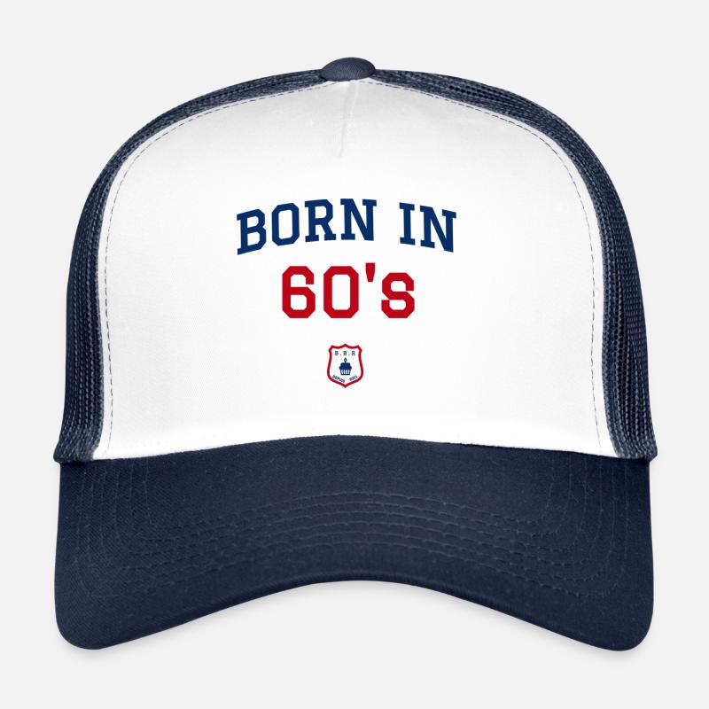 Born in 60's Casquette trucker 