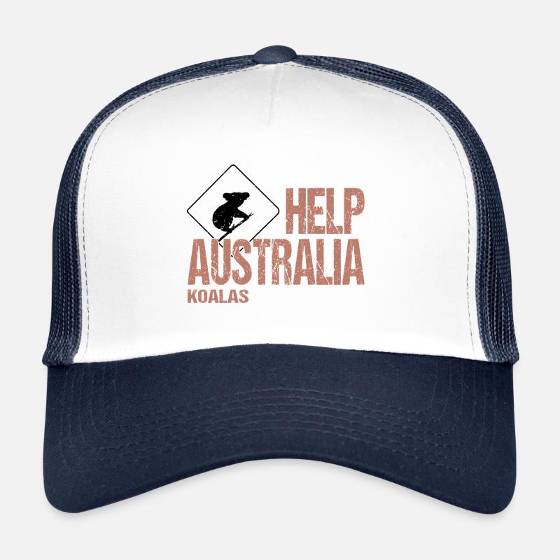HELP AUSTRALIA KOALAS Trucker Cap