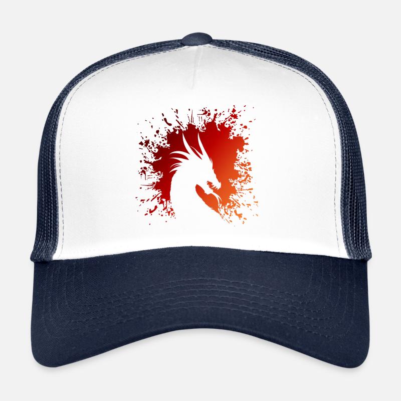 Dragon dragon head Trucker Cap