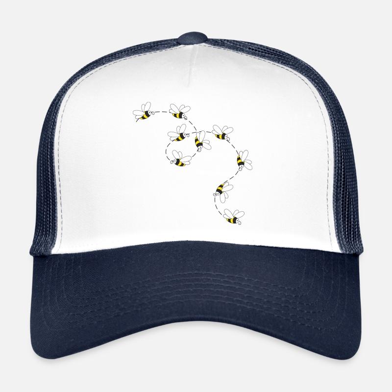 Les abeilles volent Casquette trucker 