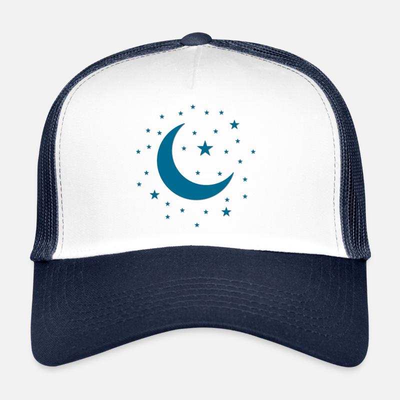 Starry sky - Stars and Moon Trucker Cap