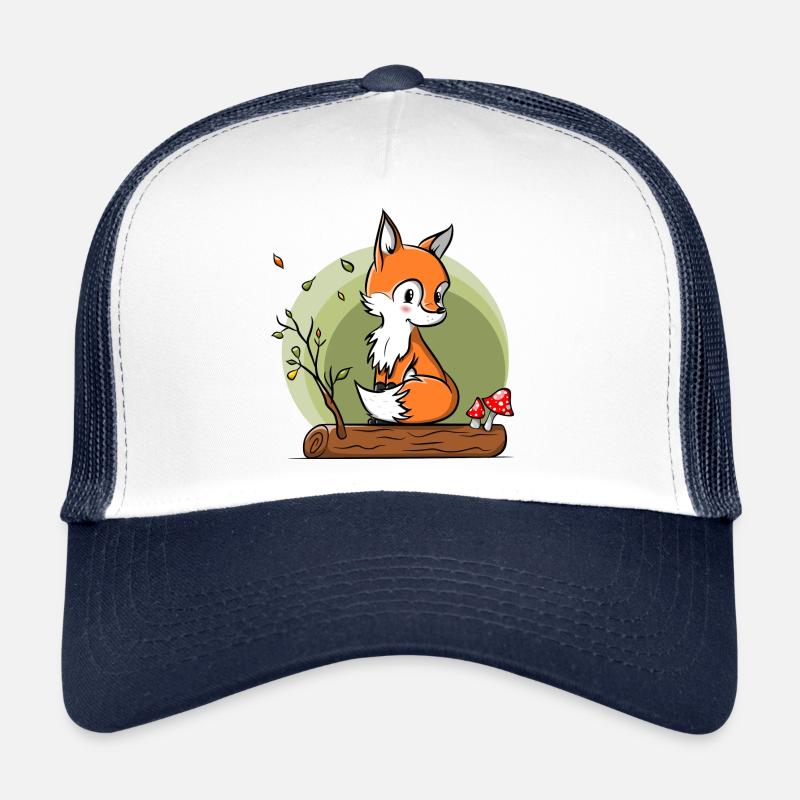Fox in autumn Trucker Cap