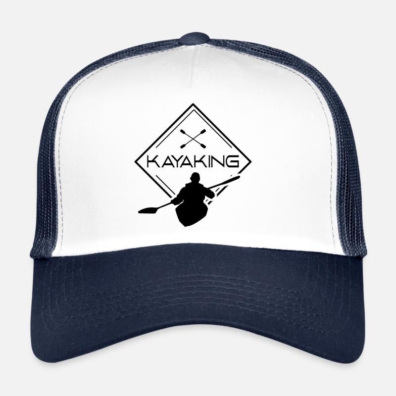 Kayaking Kayaker Kayaker Kayaker Trucker Cap