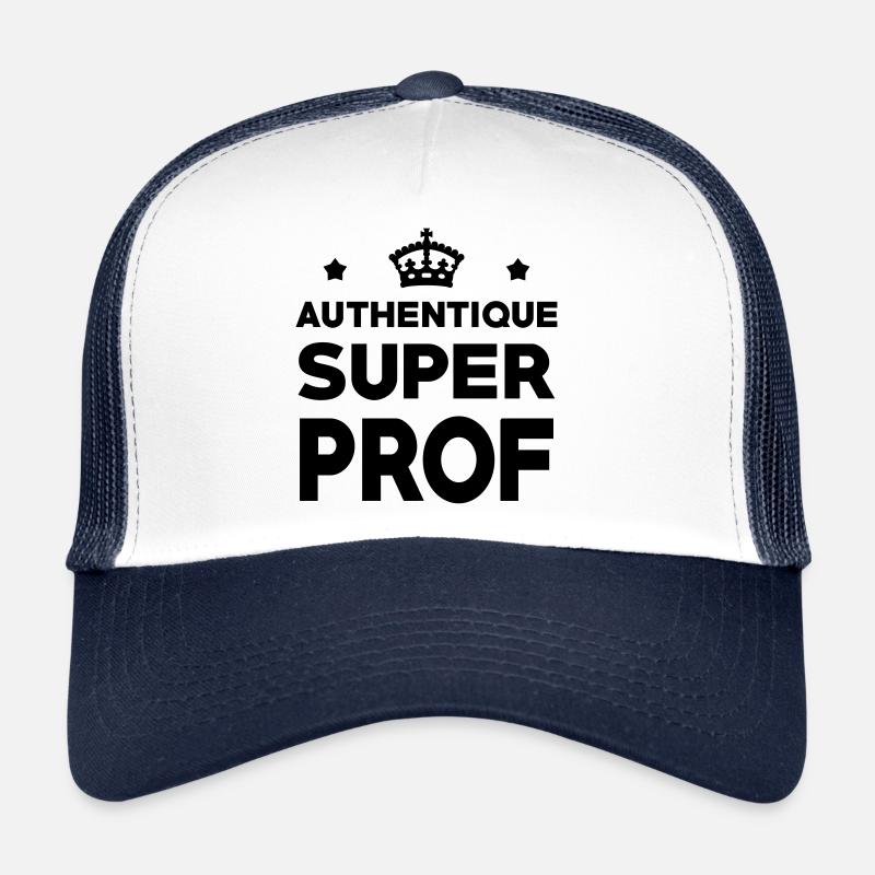 Authentique Super Prof Casquette trucker 