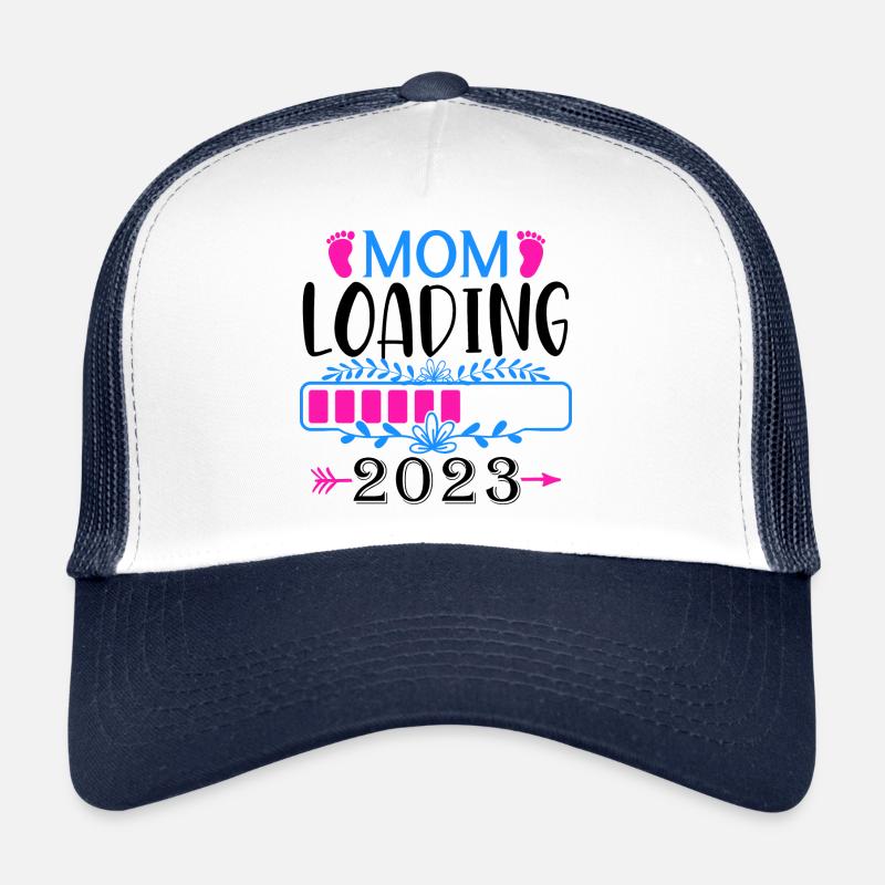 Mom loading 2023, expectant mom 2023 Trucker Cap