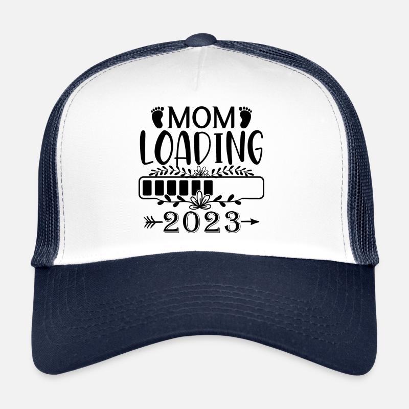 Mom loading 2023, expectant mom 2023 Trucker Cap