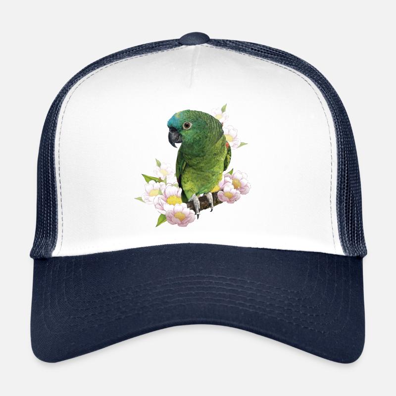 The blue-fronted amazon Trucker Cap