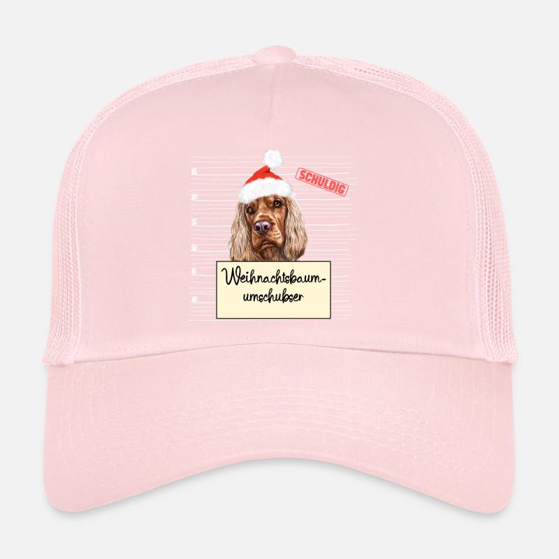 Weihnachtsbaum Umschubser Englischer Cocker Spanie Trucker Cap