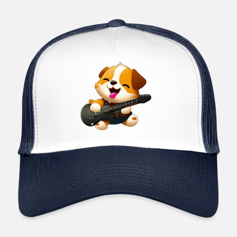 Hunde Gitarrist Trucker Cap