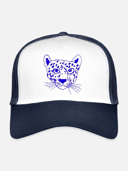 Leff Jeopardy - Trucker Cap - Weiß/Navy - Vorne