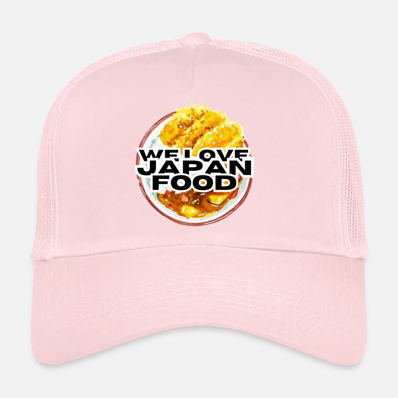 Nous aimons le japon curry japonais Casquette trucker 