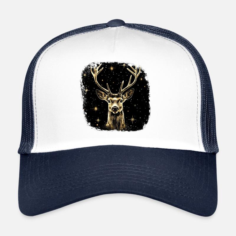 Cerf de Noël Casquette trucker 