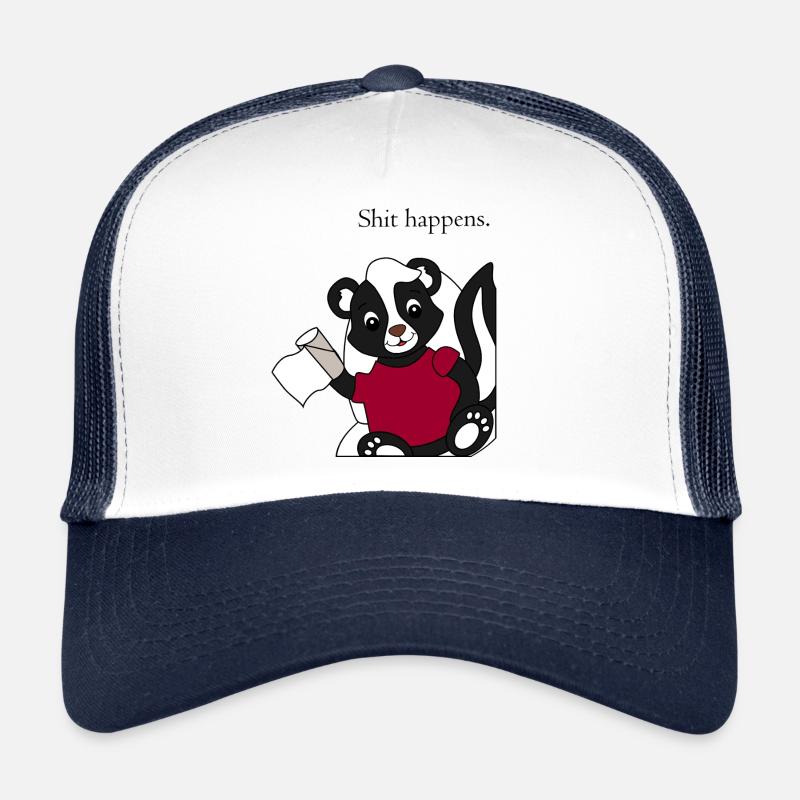 Skunk Pixie Shit happens Trucker Cap