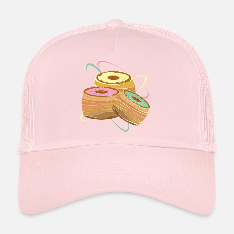 Trois Cronuts – Illustration avec une douce séduction Casquette trucker 