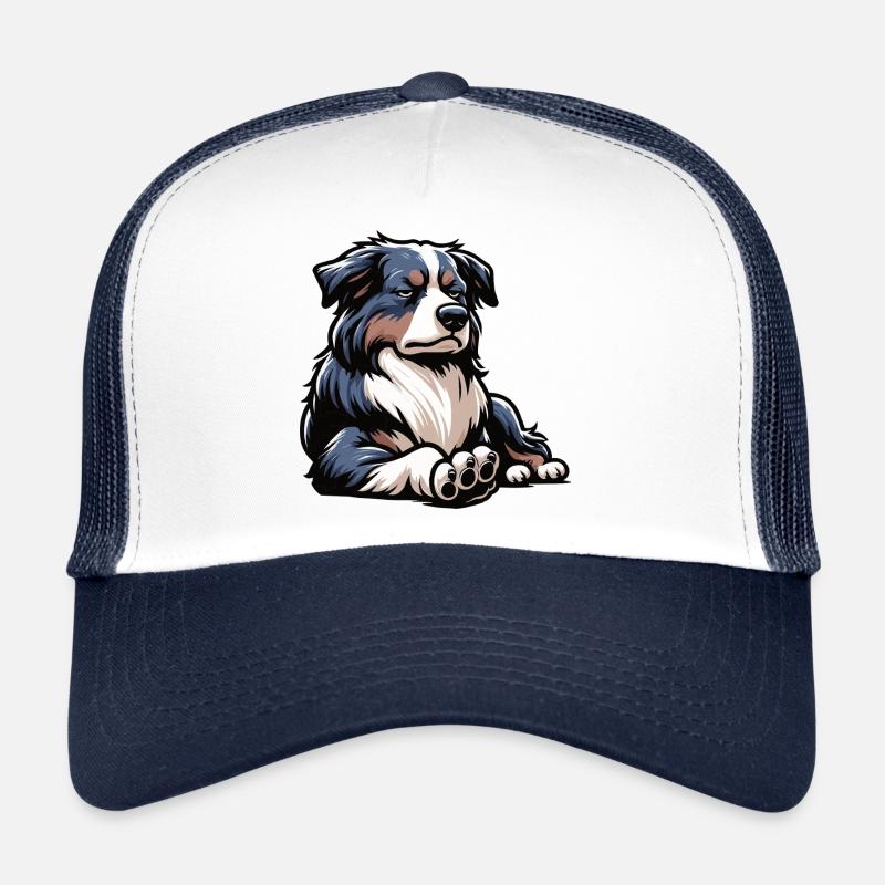 Australian Shepherd Aussie Aussie Owners Aussies Trucker Cap