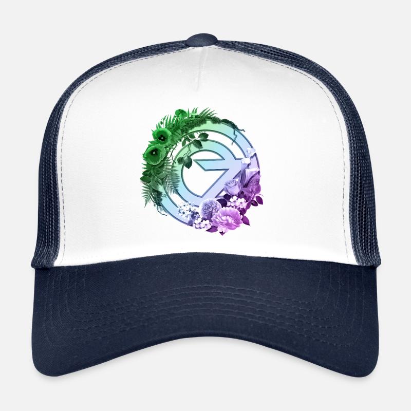 Wicked 2 Logo D’Oz Avec Fleurs Et Plantes Casquette trucker 