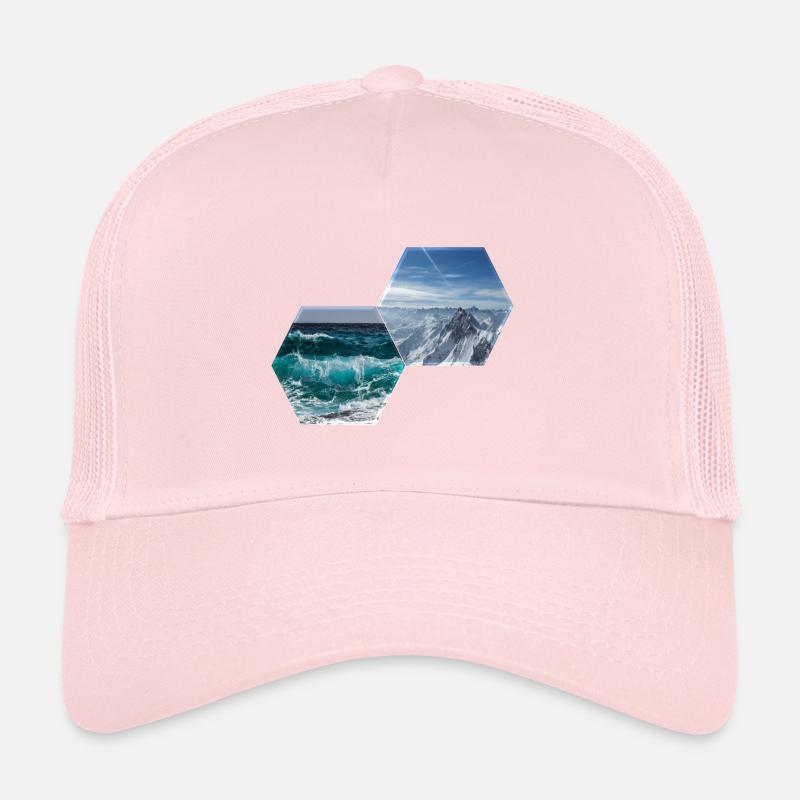 Sea and Summit. - The Hexagons Casquette trucker 