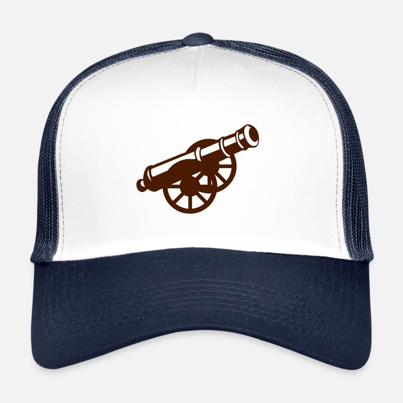 old pirate gun 601 Trucker Cap