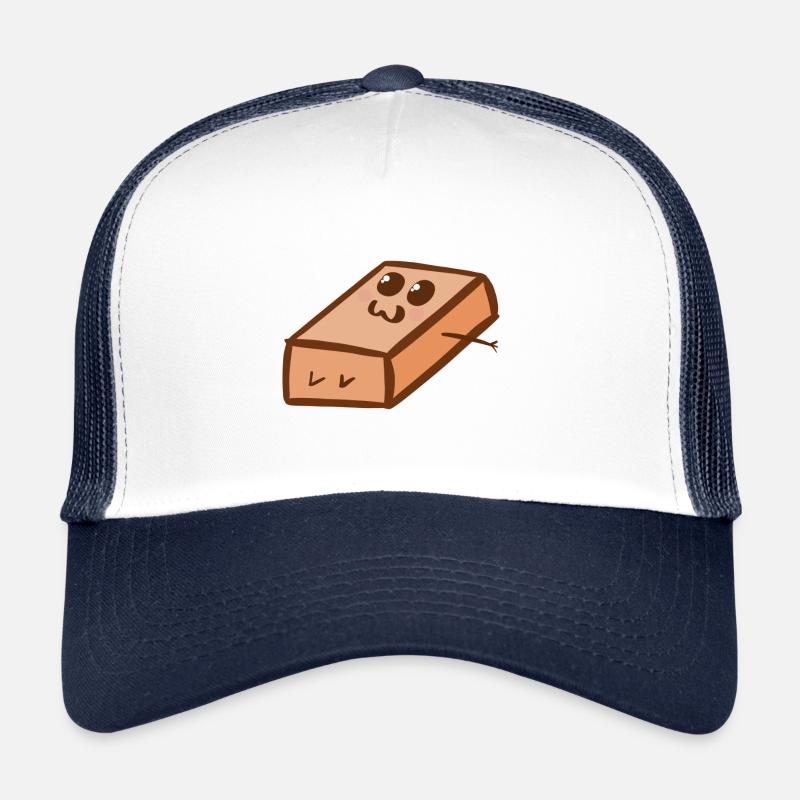 Brick Brick Brick Happy Funny Cool Trucker Cap