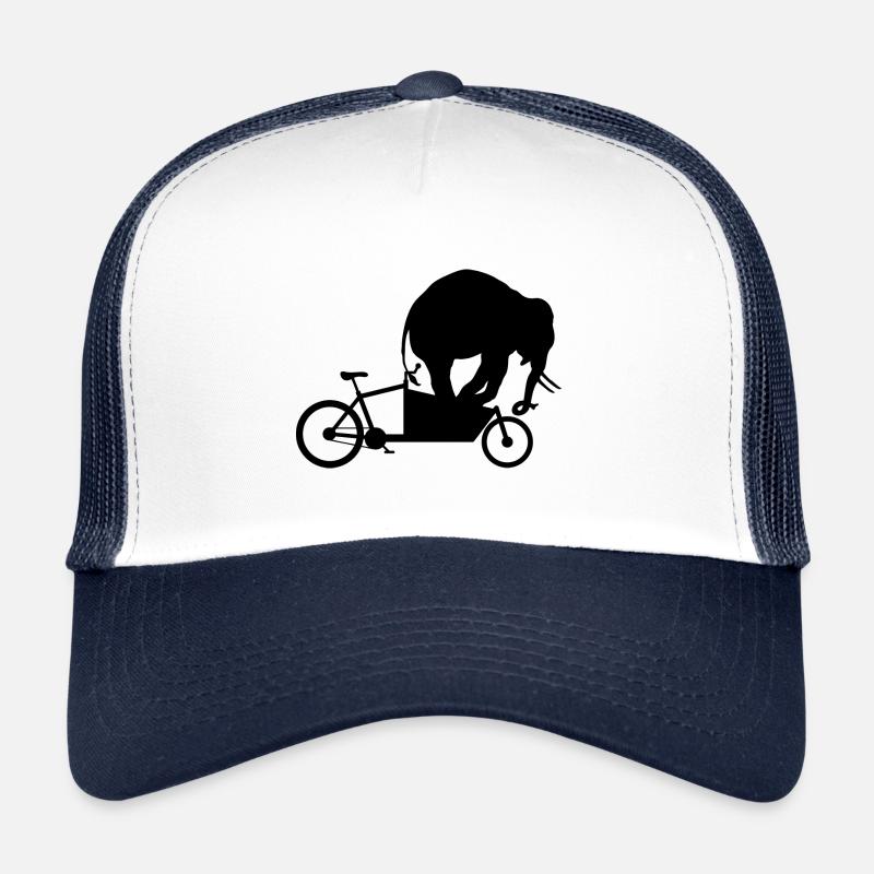 Cargo wheel elephant Trucker Cap